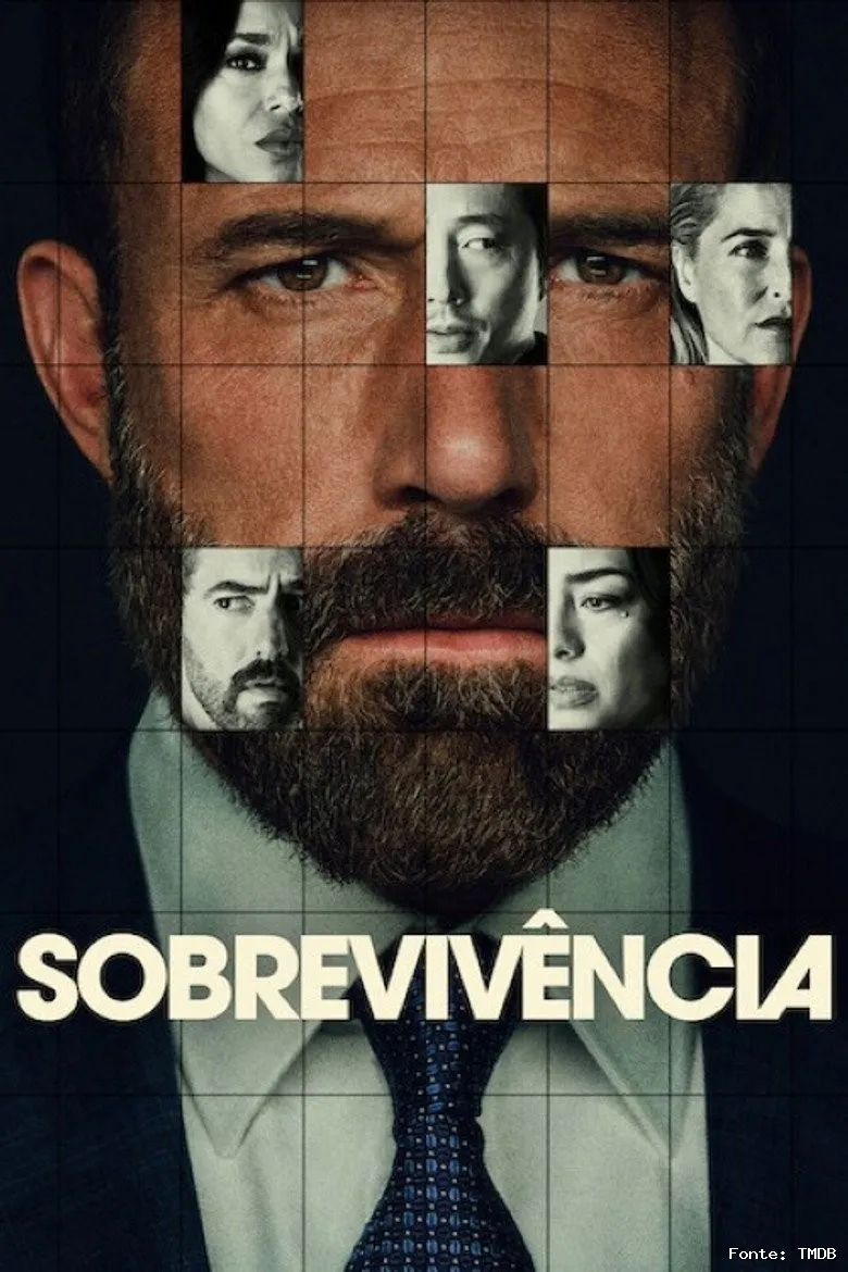 Pôster do filme Sobrevivência com os pais desesperados buscando resgatar seu filho sequestrado.
